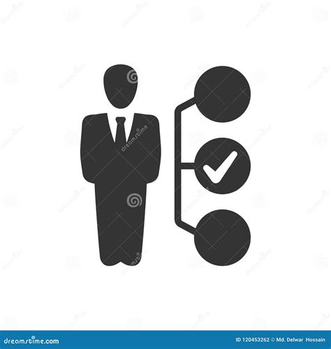 Business Decision Making Icon Stock Vector - Illustration of business ...