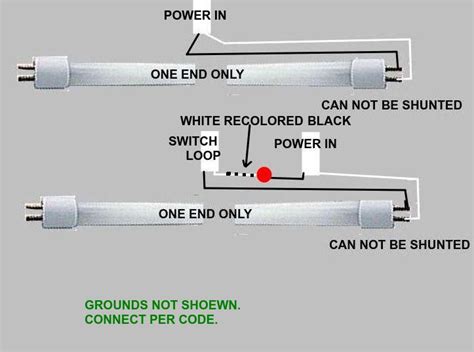 Bypassing Ballast On Fluorescent 4 Bulb Light