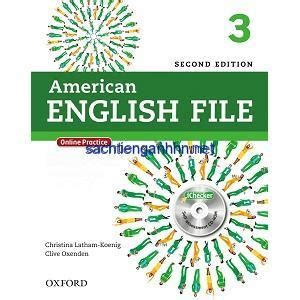 American English File 2nd Edition 3 Student Book pdf ebook audio cd