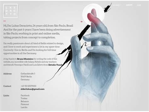 23 Creative and Inspiring About Pages - Web Design Ledger