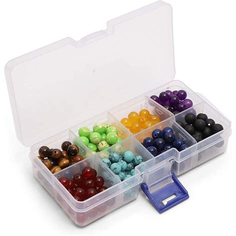 224 Packs Chakra Bead Gemstone Kit for Jewelry Making Necklaces ...