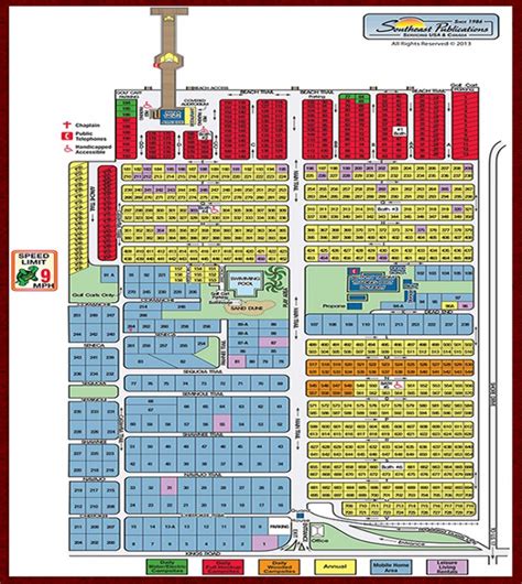 Apache Family Campground Map