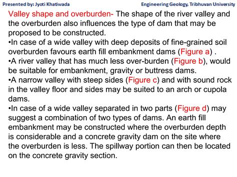 Dam and types of dam with site selection | PPT