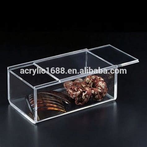 New design small clear acrylic box with lid Acrylic Display Box ...