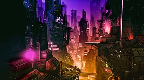 HD wallpaper: cyber, science fiction, digital art, concept art ...