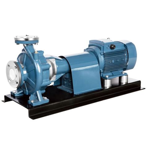 EN733 Standard Electric Motor Driven End Suction Pump For Industrial ...