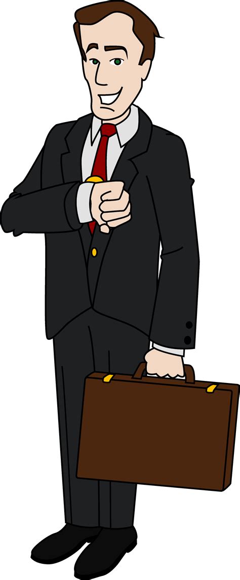 Business Man Clip Art - Free Clip Art