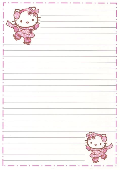 Free Printable Hello Kitty Stationery - Free Printable