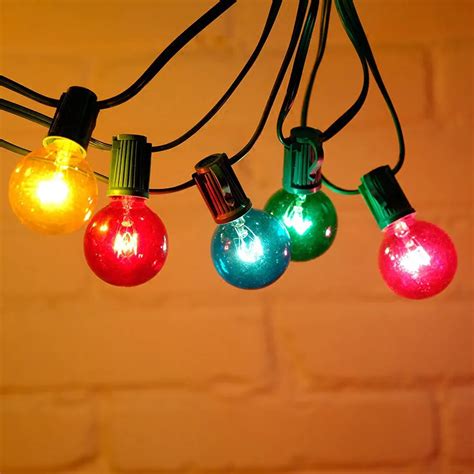 Aliexpress.com : Buy LED G40 Colorful Bulb Globe String Lights 25ft ...