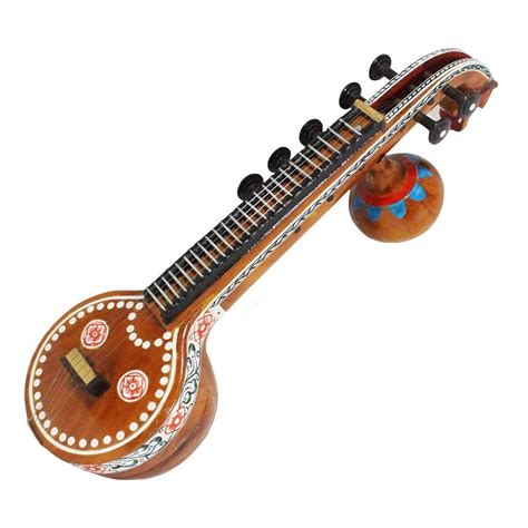 Miniature Bobbili Veena Saraswati Veena instrument of | Etsy