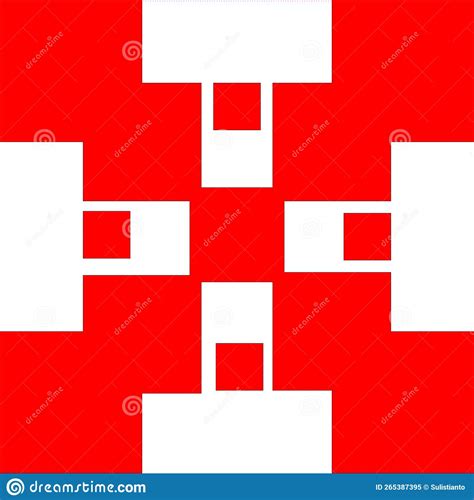 Red Square Pattern Suitable for Wallpaper and Creative Design Materials ...