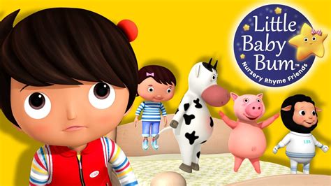 Five Little Baby Bum Friends Jumping On The Bed Nursery Rhymes - Riset