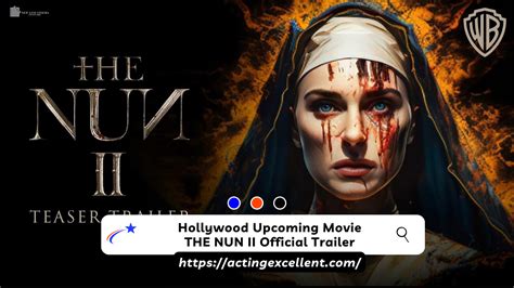 Hollywood Upcoming Movie THE NUN II Official Trailer - Acting Excellent