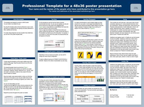 Conference Poster Presentation Template