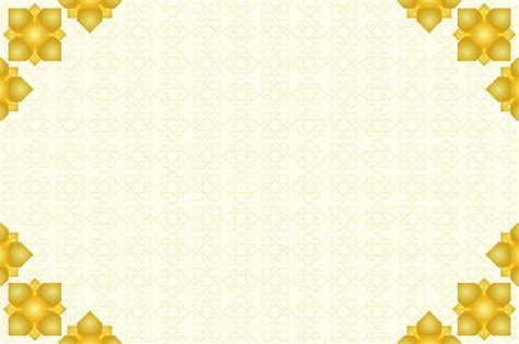 Islamic Gold Pattern Background with Floral Ornament 38900880 Vector ...