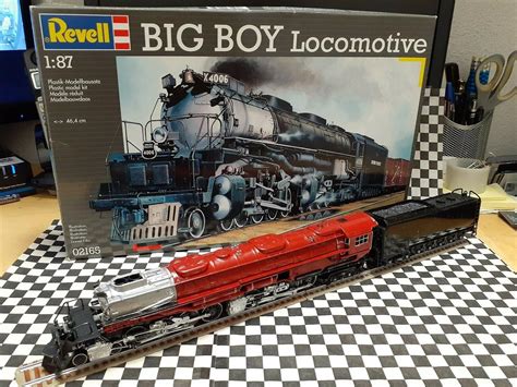 Revell - Big Boy Locomotive - model kit - nicely built & painted ...