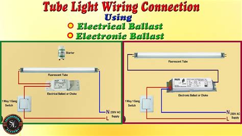 Wiring Diagram Of A Fluorescent Light Ballast