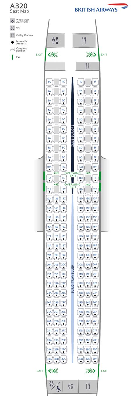 Aircraft seat maps | Information | British Airways