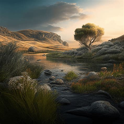 Free AI Generated Landscapes – MasterBundles