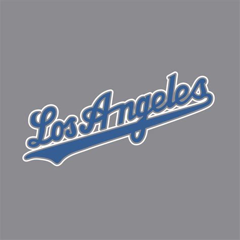 Los Angeles Dodgers Logo Vector - Kanya Jolene