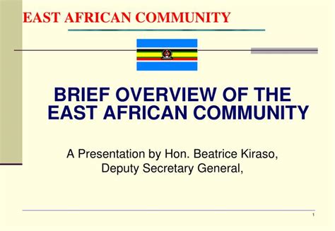 PPT - EAST AFRICAN COMMUNITY PowerPoint Presentation, free download ...