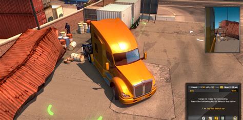 American Truck Simulator Gameplay - Parking Challenge - American Truck ...