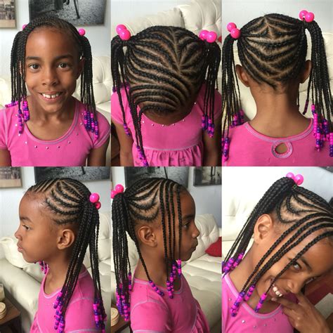 6+ Marvelous Braided Two Ponytail Hairstyles For Black Hair