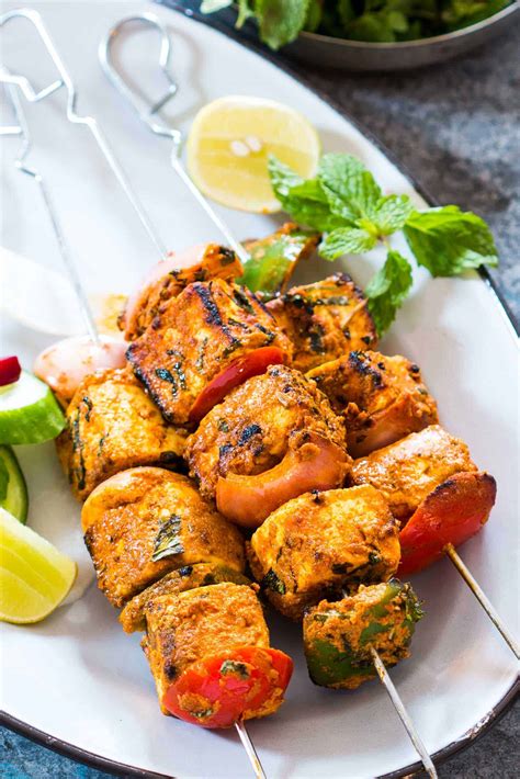 Tandoori Paneer Tikka in the Oven - My Food Story