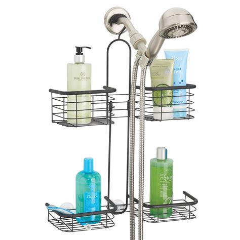 mDesign Metal Hanging Hose Shower Caddy | eBay