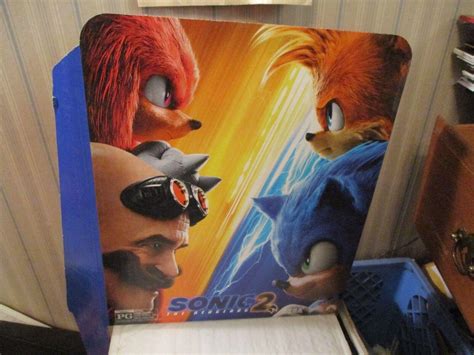 Sonic The Hedgehog 2 movie poster knuckles New exclusive DECAL Art Jim ...