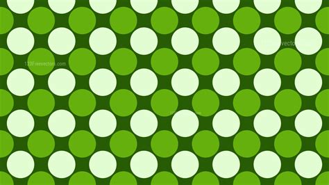 Green Geometric Circle Pattern Image