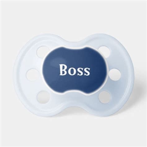 Boss Baby Pacifier | Zazzle.com