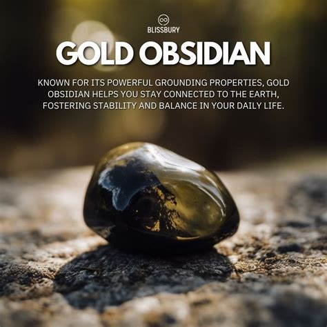 Gold Obsidian Pendant Necklace - Strength, Resilience, Power