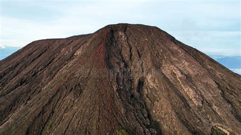 Aerial View of Mount Slamet or Gunung Slamet is an Active Stratovolcano ...