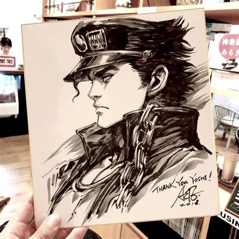 [Fanart] Jotaro Kujo sketch by Stanley "Artgerm" Lau | Jojo anime ...