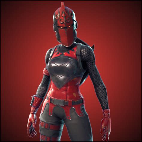 Red Knight + Red Shield - Fortnite Item Skin Database - DigitalTQ