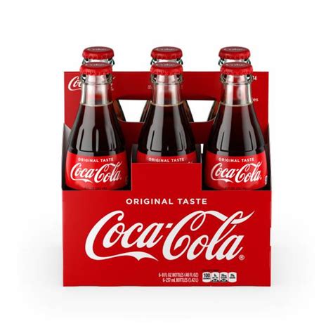 Coca-Cola 6 Pack Christmas Collector's Glass Bottle - 6650/103172 ...