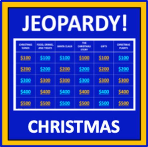 Christmas Jeopardy