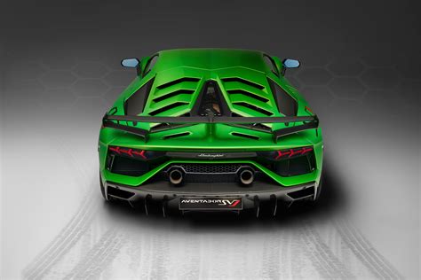 2018 Lamborghini Aventador SVJ Rear Wallpaper,HD Cars Wallpapers,4k ...