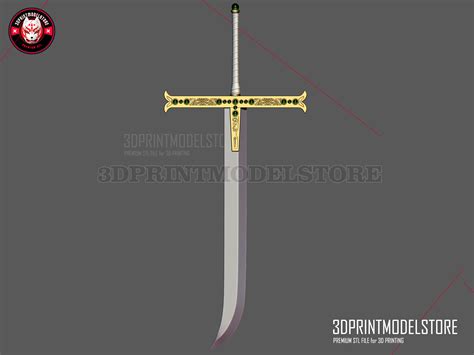 3D file Yoru Dracule Mihawk Sword - One Piece Live Action - Cosplay ...