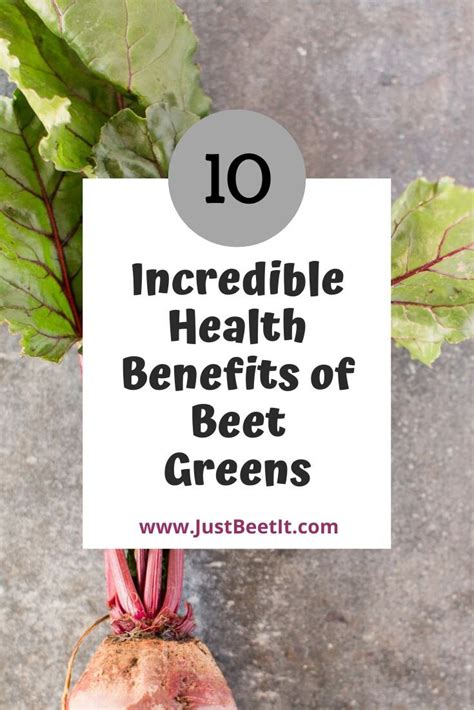 10 Incredible Health Benefits of Beet Greens — Just Beet It