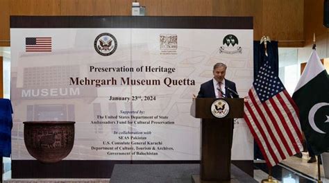 US pledges over $320,000 to Balochistan's Mehrgarh Museum