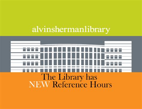 NSU Alvin Sherman Library Reference Hours – NSU SharkFINS