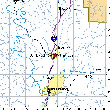 Sutherlin, Oregon (OR) ~ population data, races, housing & economy