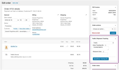 FedEx Tracking Made Easy for WooCommerce Users - PluginHive