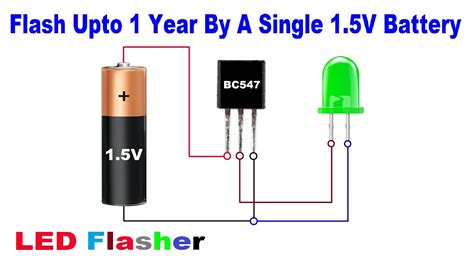 Simple Led Flasher Circuit Diagram