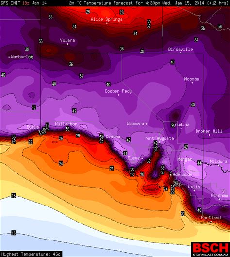 Heat Wave in South Australia and Victoria January 15th 2014 - Extreme ...