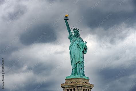 New York, New York, United States. August 07, 2023. Dramatic and ...