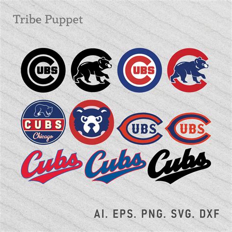 Chicago Cubs Logo Vector Set - MasterBundles