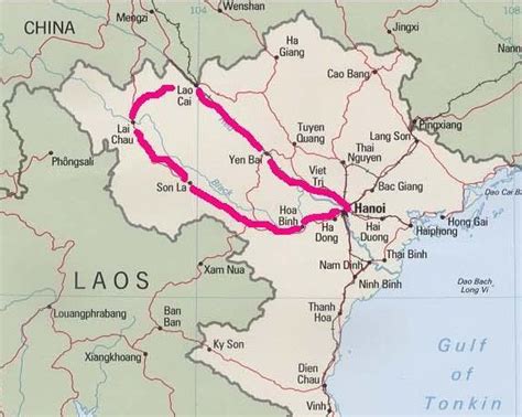 Sapa (Northwest Vietnam Loop) – 2. Route | Adventure Vacation Trip